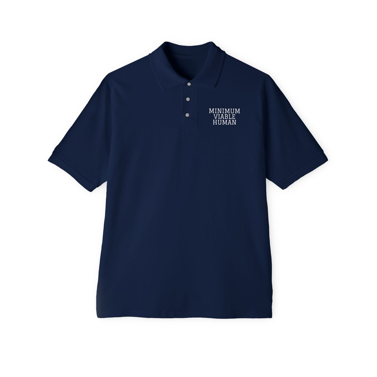 Minimum Viable Human - Piqué Polo