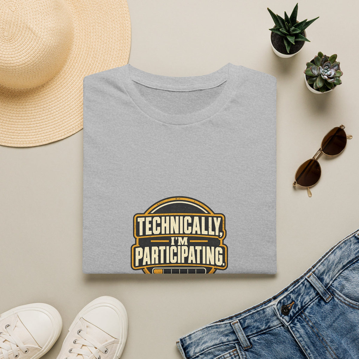 Technically, I’m Participating. - T-Shirt