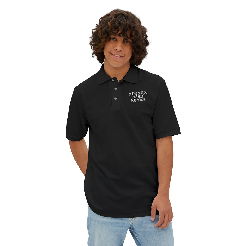 Minimum Viable Human - Piqué Polo