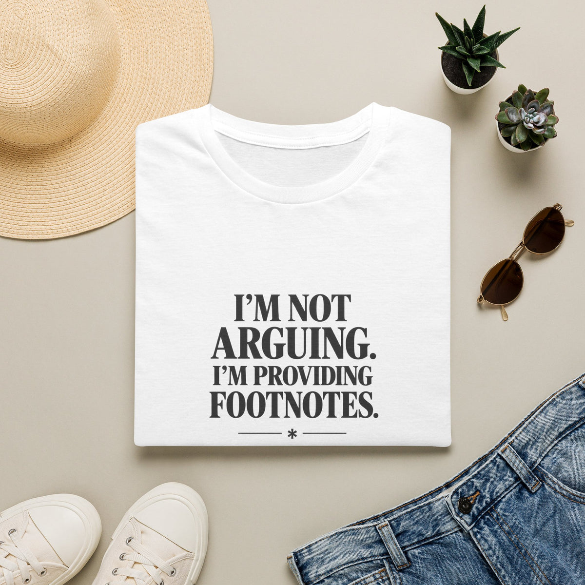 I'm Providing Footnotes — Unisex T-Shirt