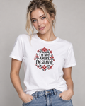I'm Not Angry, I'm Slavic — Women's Softstyle Tee
