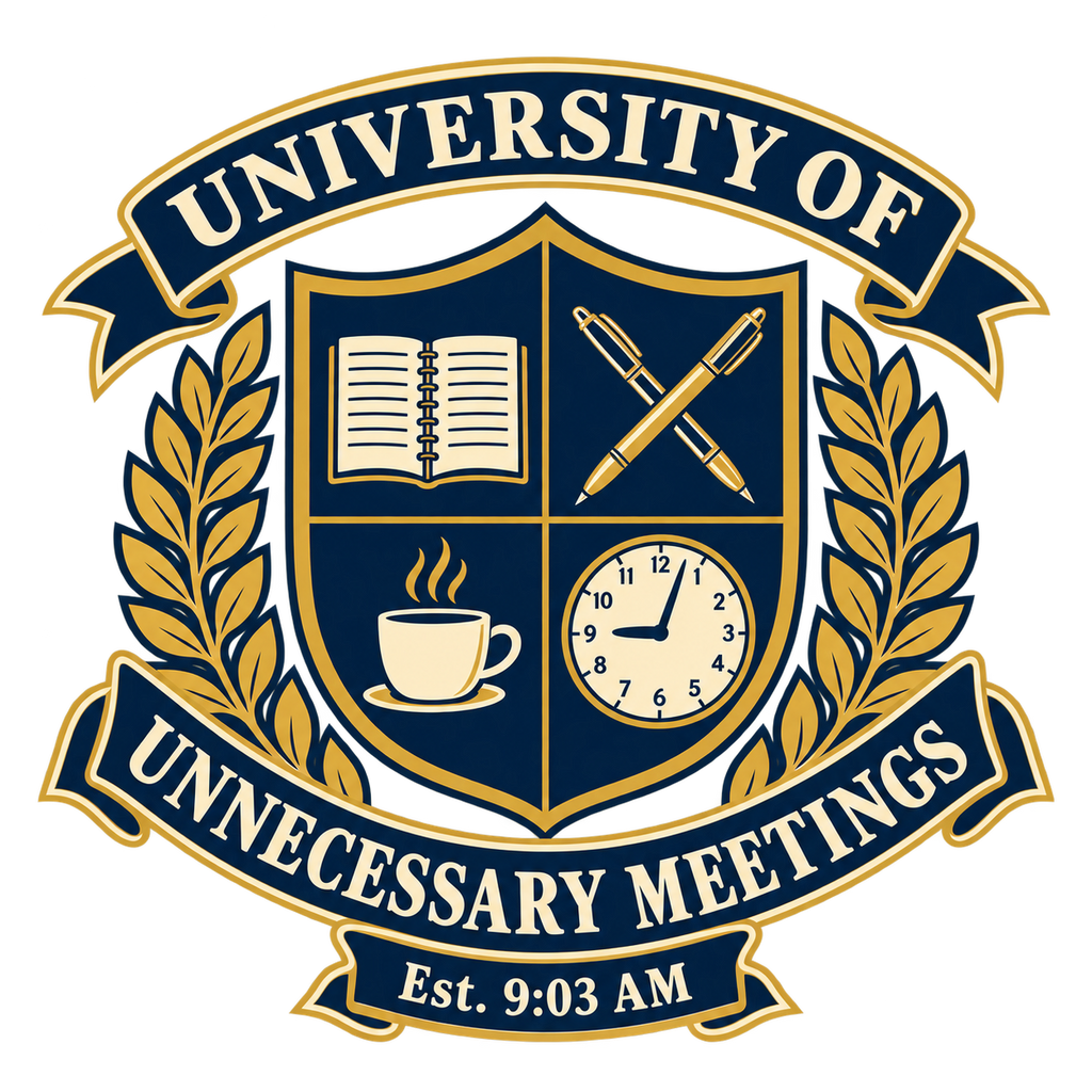 University of Unnecessary Meetings - Chad Polo