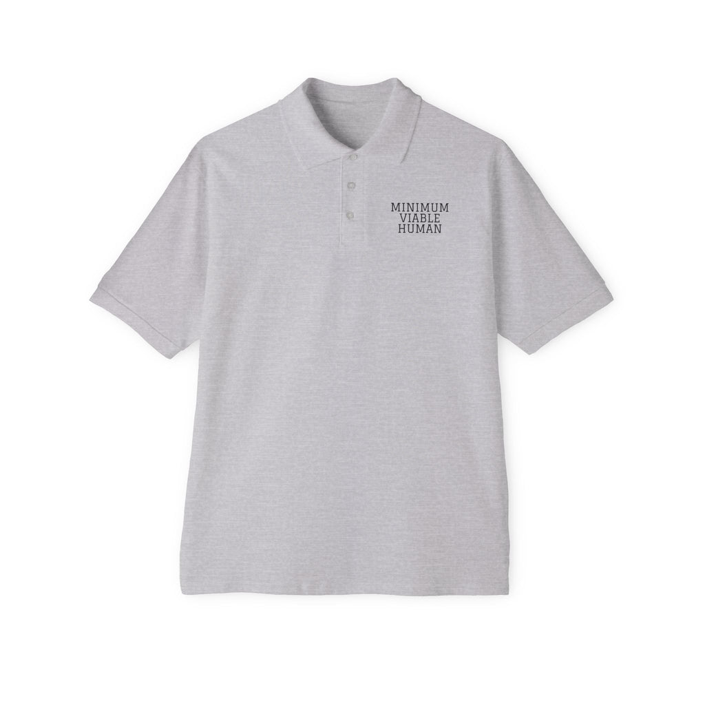 Minimum Viable Human - Piqué Polo