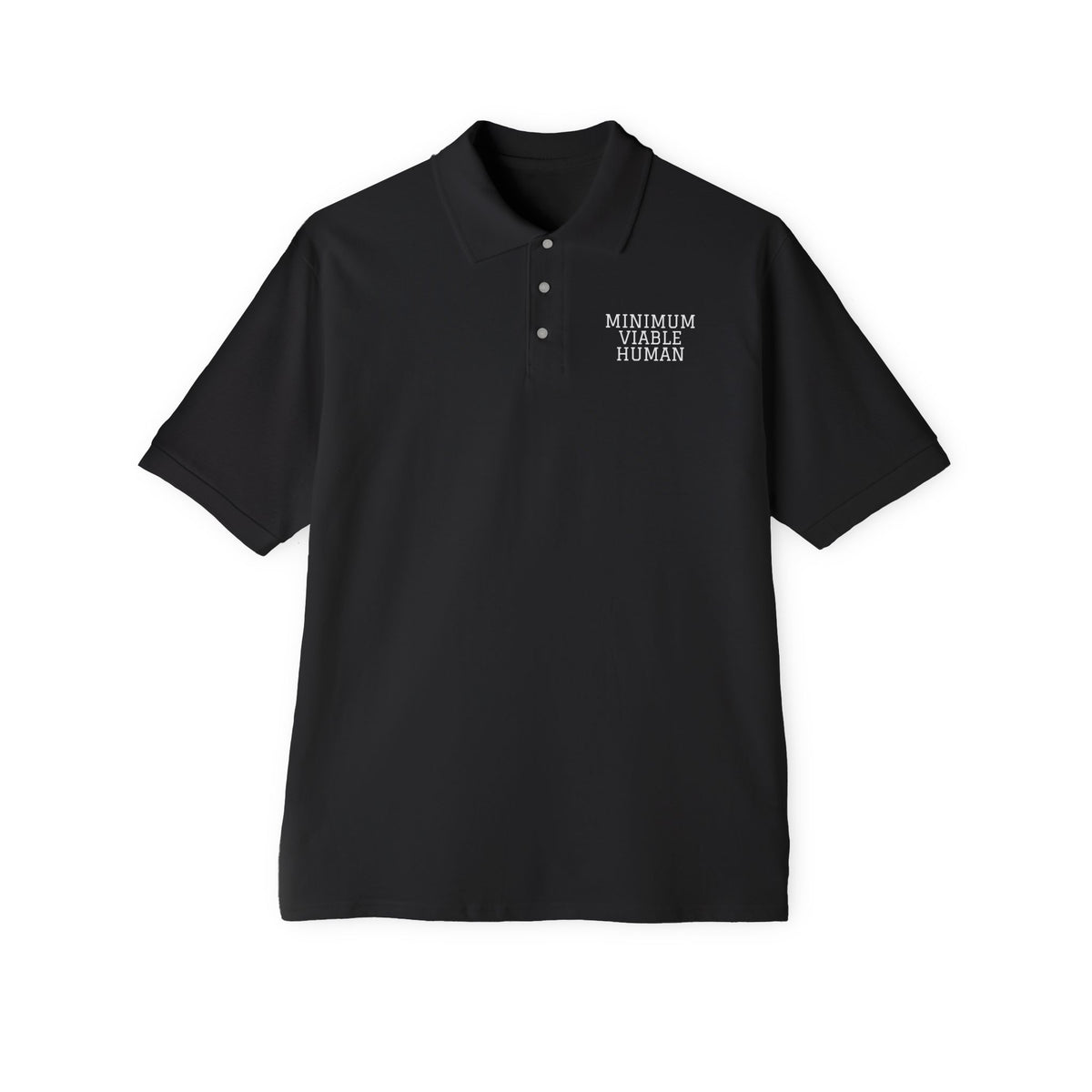 Minimum Viable Human - Piqué Polo