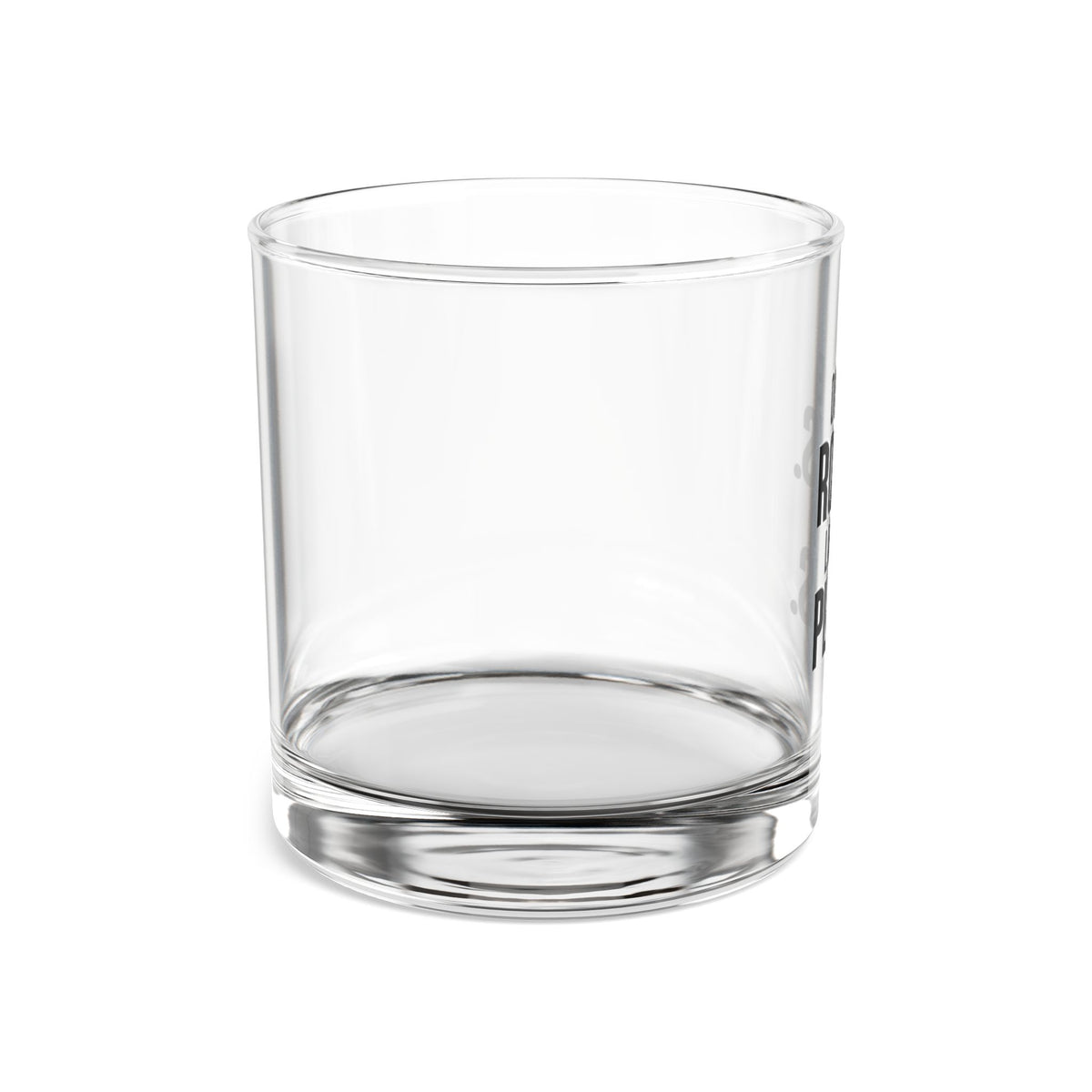 On the Rocks. Like My Plans. - 10oz Whisky Glass